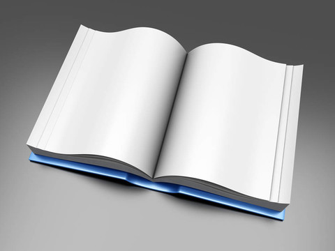 打開的書