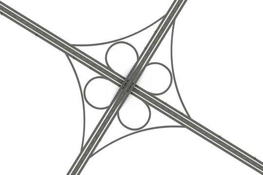 高速公路互通式立交