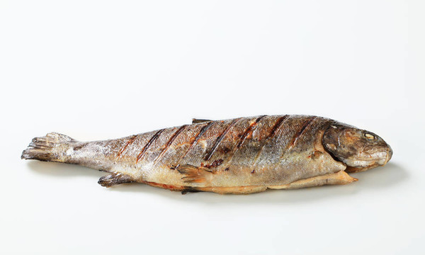 烤鱒魚