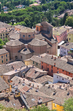 今年的全景。Emilia Romagna。意大利.