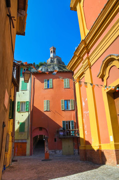 小巷。今年。Emilia Romagna。意大利.