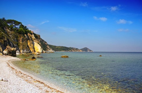Elba島的海灘