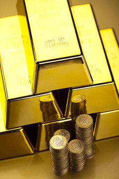 金條和金幣