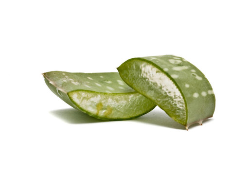 Aloe vera的碎片