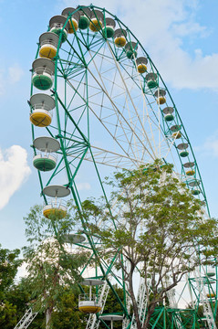 費里斯輪在主題公園