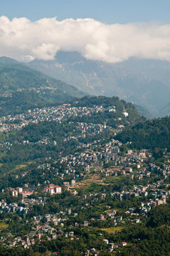 甘托克市景