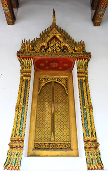 泰國(guó)市金門寺在曼谷。