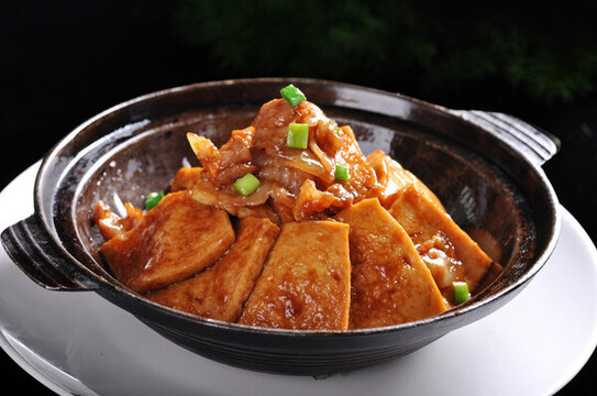 沙煲豆腐