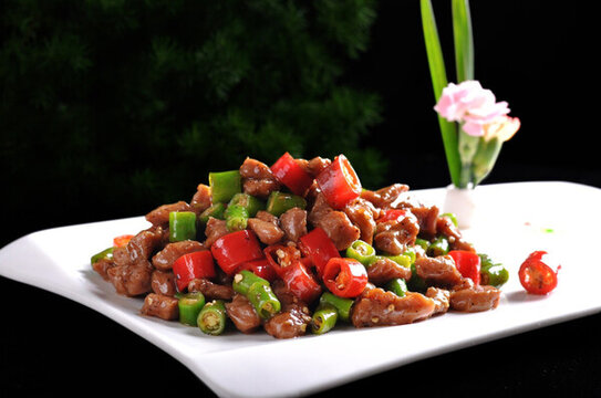 杭椒牛肉丁
