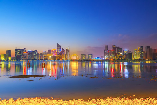 杭州CBD夜景