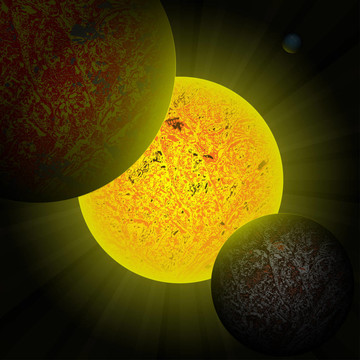 太陽和行星