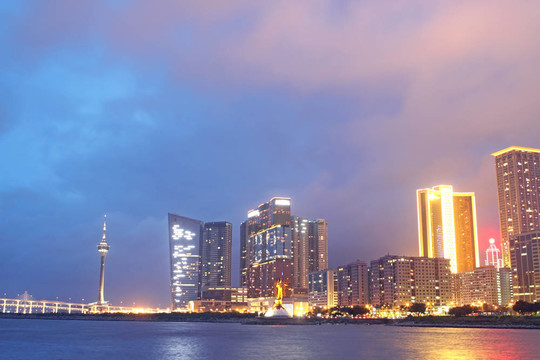 澳門(mén)的夜晚