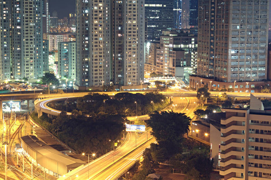 香港的夜晚