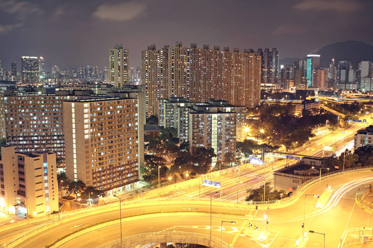 香港的夜晚