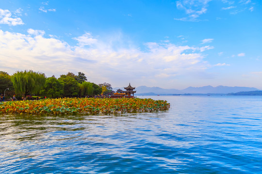 杭州西湖風(fēng)光