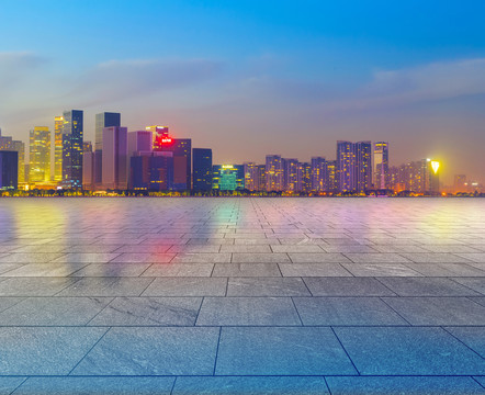 杭州CBD夜景