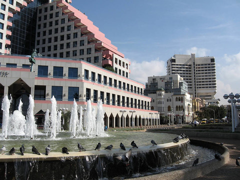 特拉維夫貝德haopera噴泉2009