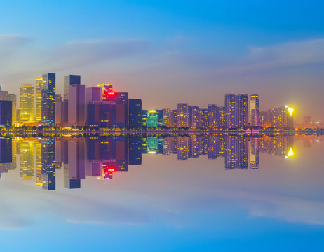 杭州CBD夜景