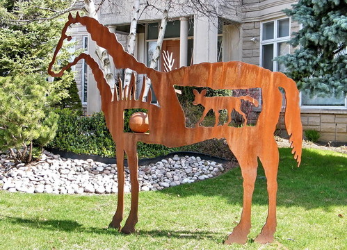 桑希爾馬雕塑2010