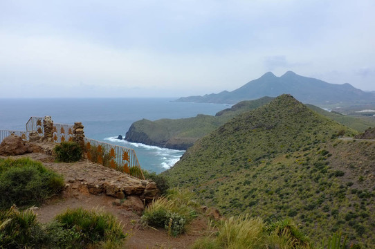 在Cabo de Gata的觀點