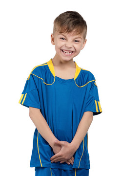 烏克蘭國(guó)家足球制服男孩