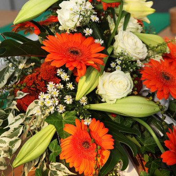 Colourful Gerbera Flower飾