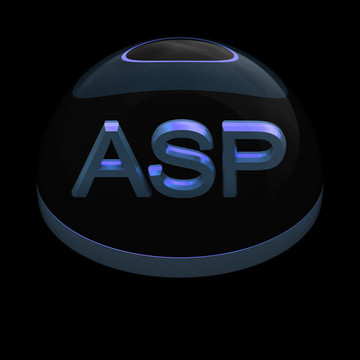 3D風格文件格式圖標- ASP