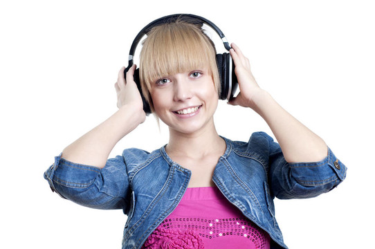 年輕魅力女性上市音樂