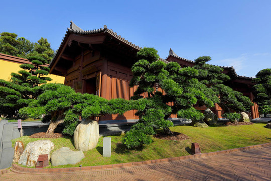 中國(guó)花園的房子
