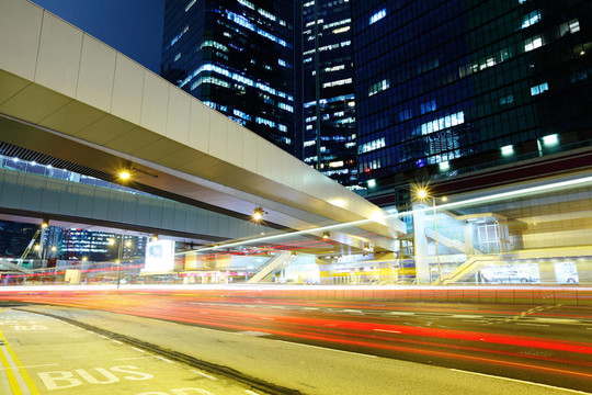 夜間城市交通