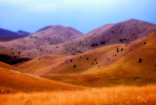 Campo Imperatore在Abruzzi