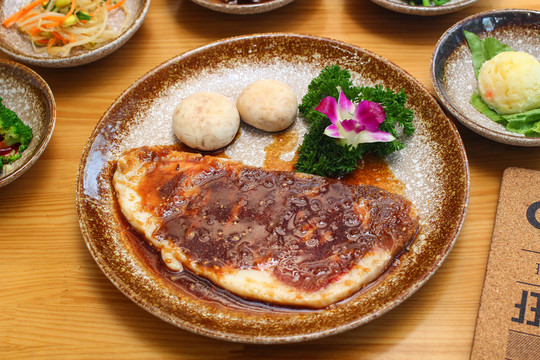 調(diào)味豬排