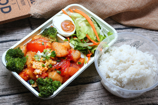 番茄炒蛋飯