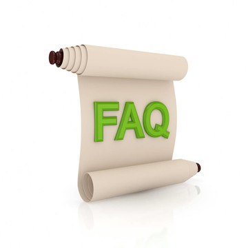 古老的卷軸和一個(gè)簽名的常見(jiàn)問(wèn)題。