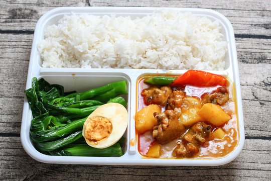 快餐 咖喱雞飯