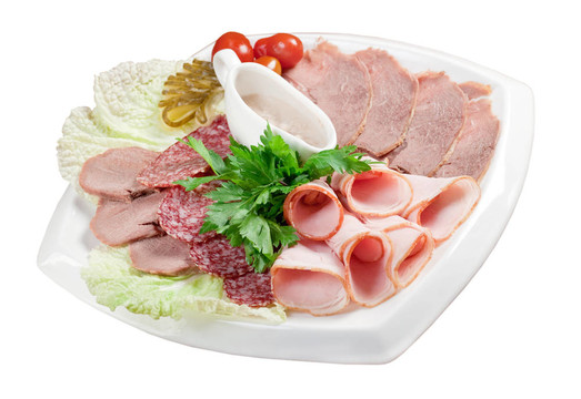 切片食品肉和香腸裝置。