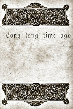 打開(kāi)古老的書