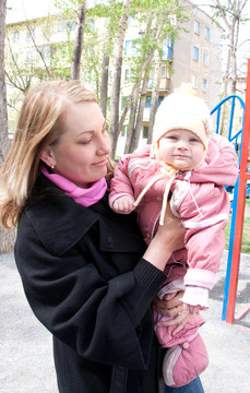 嬰兒；母親公園；肖像