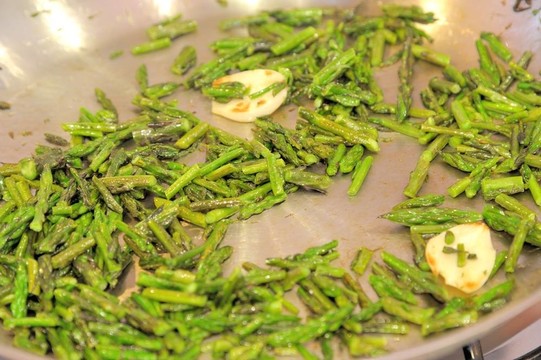 烤蘆筍