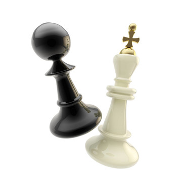 競賽與競賽：棋子與國王