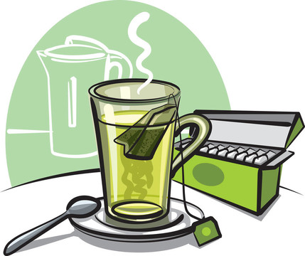 綠茶和茶