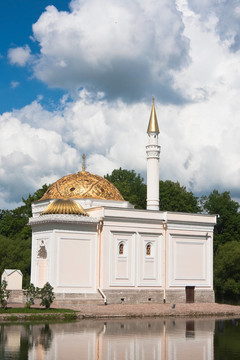 土耳其浴。Tsarskoye Selo（俄羅斯）；圣彼得堡；俄羅斯。