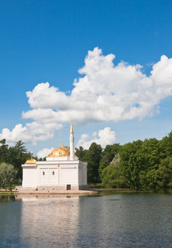 土耳其浴。Tsarskoye Selo（俄羅斯）；圣彼得堡；俄羅斯。