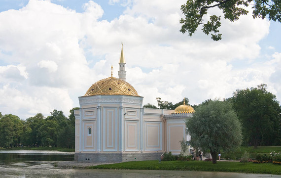土耳其浴。Tsarskoye Selo（俄羅斯）；圣彼得堡；俄羅斯。