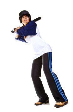女子壘球運動員
