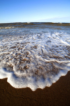 海浪。