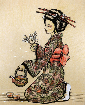 日式茶道：給