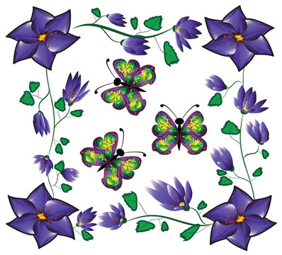 蝴蝶花