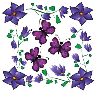 蝴蝶花