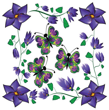 蝴蝶花